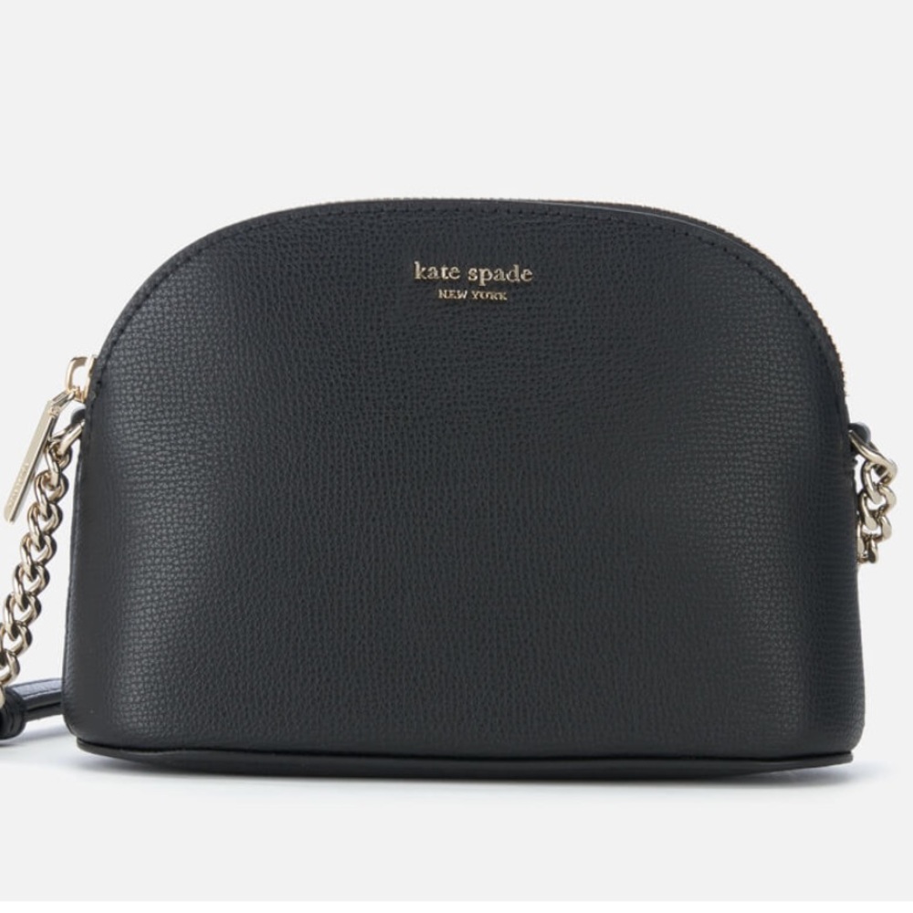KATE SPADE Crossbody Bag with gold accents *black*